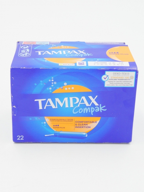 EVAX Tampax Compack Super Plus 22 u