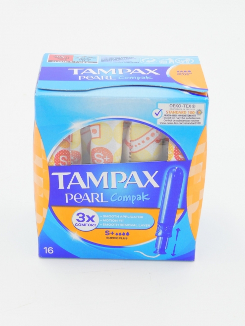 TAMPAX Pearl Compak Super Plus 16 u