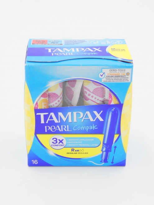 TAMPAX Pearl Compak Regular 16 u
