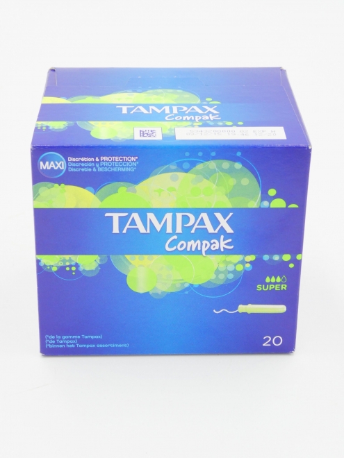 EVAX Tampax Compak Super 20 u