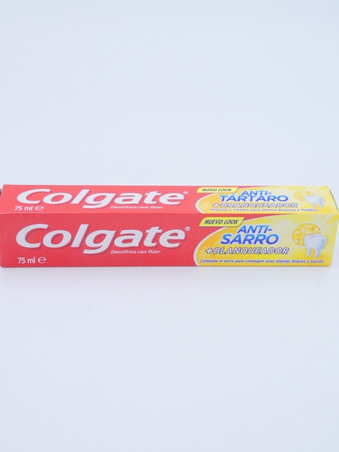 COLGATE antisarro + blanqueador 75 ml