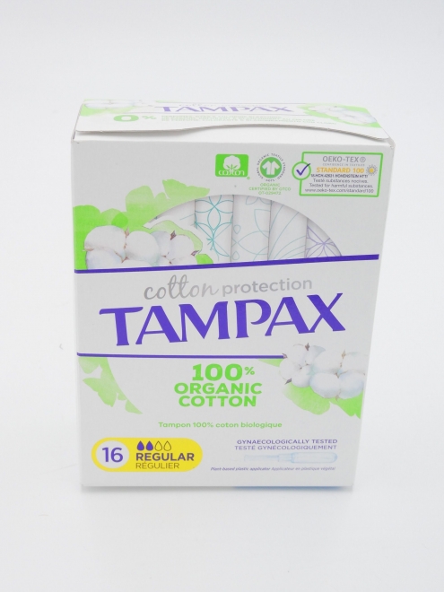 TAMPAX Organic Cotton Regular 16 u